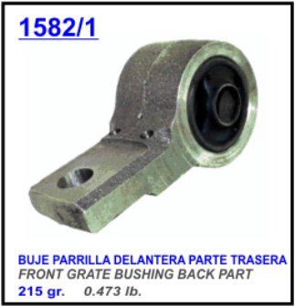 BUJE PARRILLA ECOSPORT FIESTA 03/-- COMPL